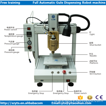 High Speed Full Automatic Gule Dispensing Robot machine for cellphone screen repair